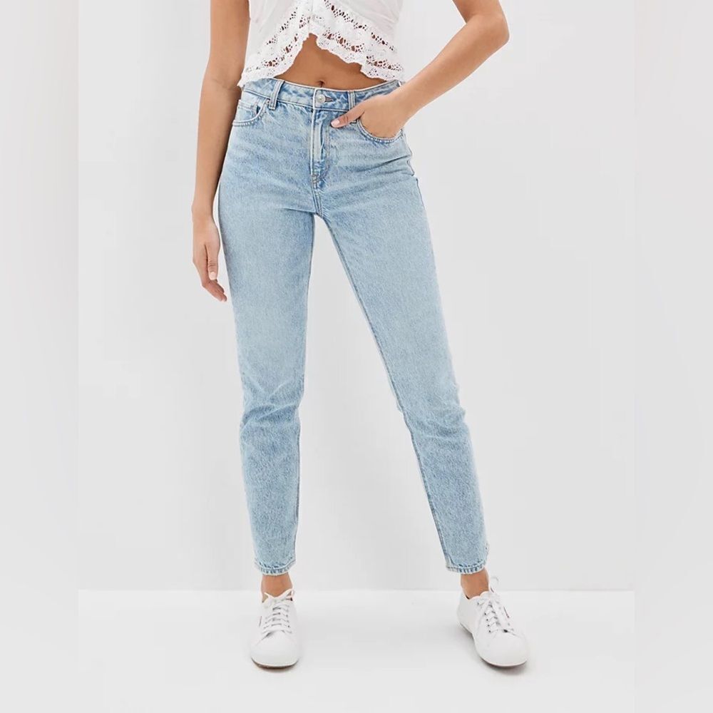 American Eagle Strigid Mom Jeans Size 0 - Picture 12 of 16